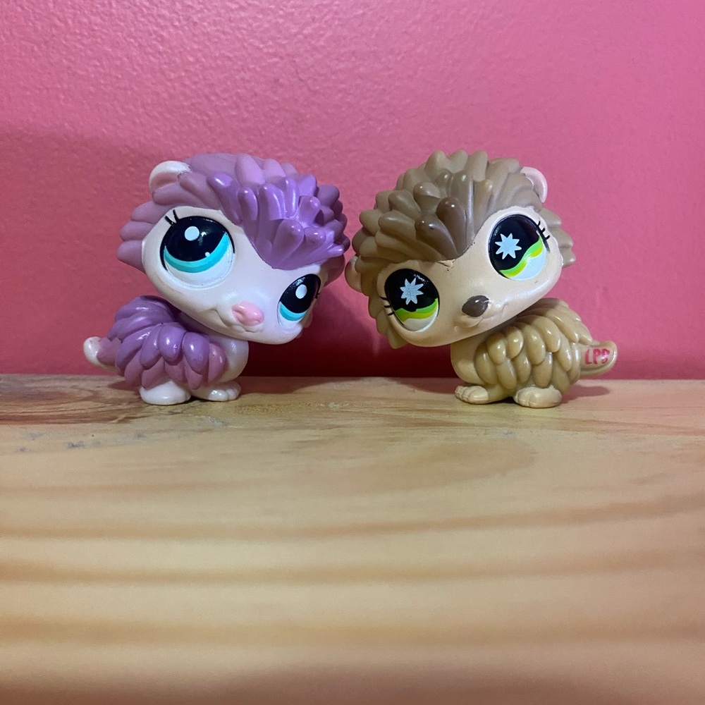 Authentic Littlest Pet Shop Hedgehogs 861 and 2219